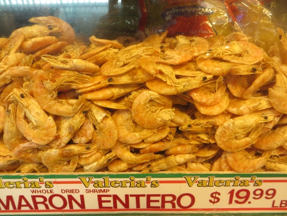 Whole dried shrimp