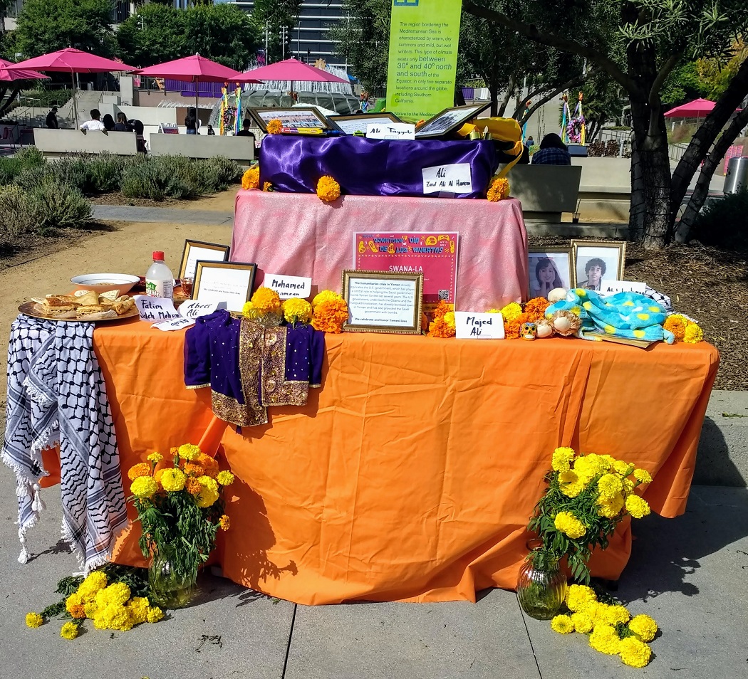Yemeni altar Day of the Dead Los Angeles 2018